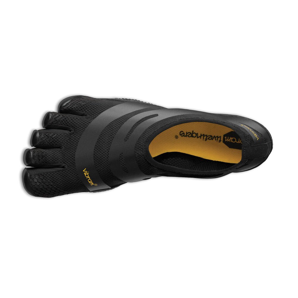 Vibram Five Fingers Mens EL-X - Training Shoes Black - FCI673958